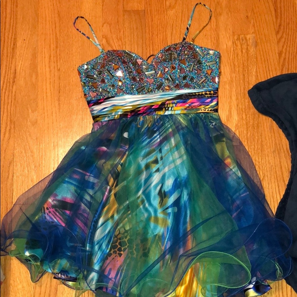 Multicolored Prom/party dress